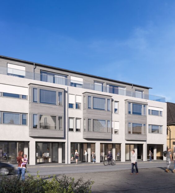 Rebstock, Gewerbe und Wohnhaus in Markdorf